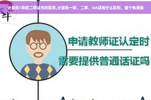 计算机1级和二级证书的区别,计算机一级、二级、OA证有什么区别，哪个有用些