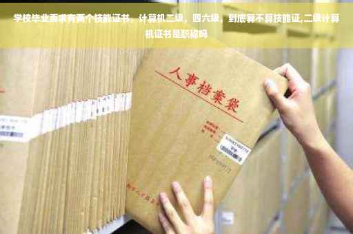 学校毕业要求有两个技能证书，计算机二级，四六级，到底算不算技能证,二级计算机证书是职称吗