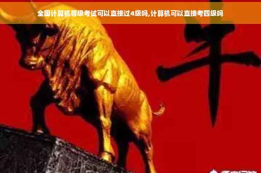 全国计算机等级考试可以直接过4级吗,计算机可以直接考四级吗