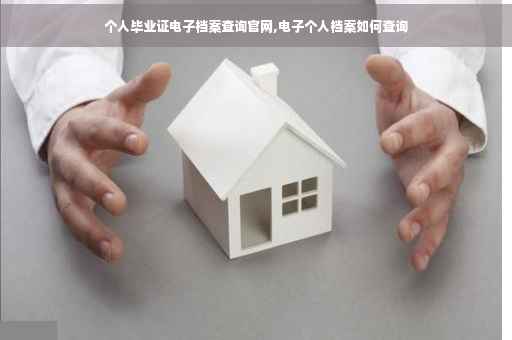 个人毕业证电子档案查询官网,电子个人档案如何查询