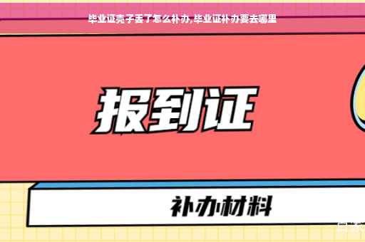 毕业证壳子丢了怎么补办,毕业证补办要去哪里