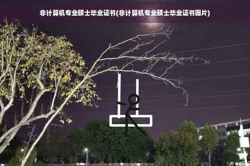 非计算机专业硕士毕业证书(非计算机专业硕士毕业证书图片)