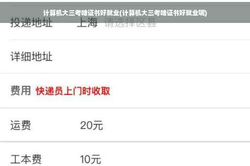 计算机大三考啥证书好就业(计算机大三考啥证书好就业呢)