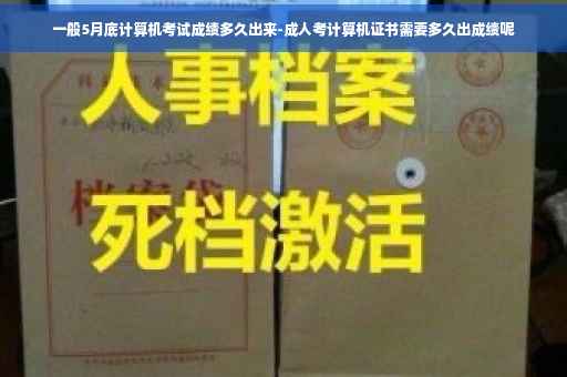 一般5月底计算机考试成绩多久出来-成人考计算机证书需要多久出成绩呢