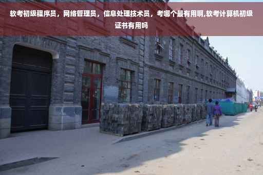 软考初级程序员，网络管理员，信息处理技术员，考哪个最有用啊,软考计算机初级证书有用吗