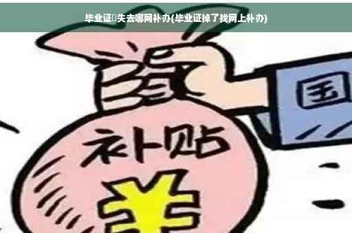 毕业证丟失去哪网补办(毕业证掉了找网上补办)