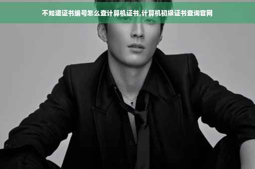 不知道证书编号怎么查计算机证书,计算机初级证书查询官网 不知道证书编号怎么查计算机证书,计算机初级证书查询官网