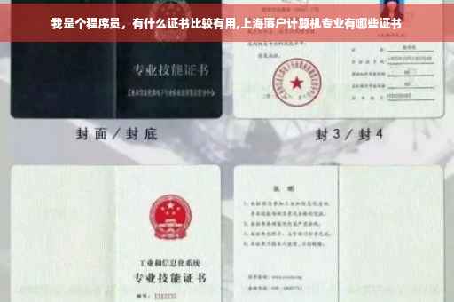 我是个程序员，有什么证书比较有用,上海落户计算机专业有哪些证书