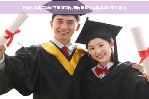 计算机考试二级证书查询官网,如何查询计算机等级证书的真伪