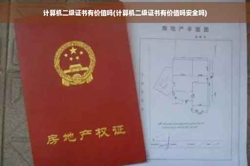 计算机二级证书有价值吗(计算机二级证书有价值吗安全吗)