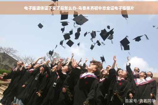电子版退休证下来了后怎么办-乌鲁木齐初中毕业证电子版图片