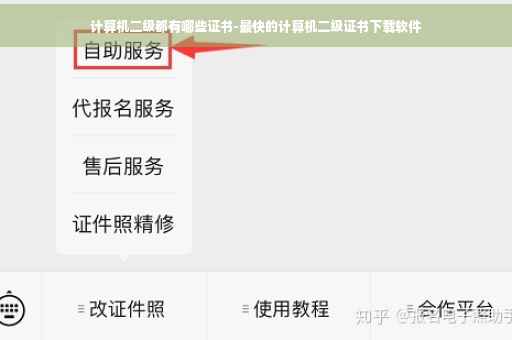 计算机二级都有哪些证书-最快的计算机二级证书下载软件