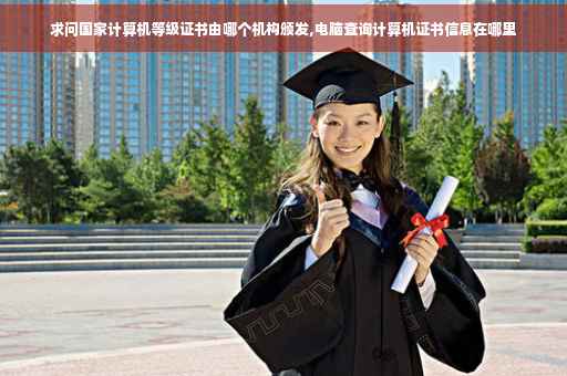 求问国家计算机等级证书由哪个机构颁发,电脑查询计算机证书信息在哪里