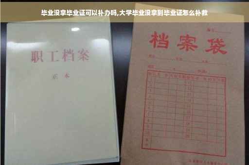 毕业没拿毕业证可以补办吗,大学毕业没拿到毕业证怎么补救