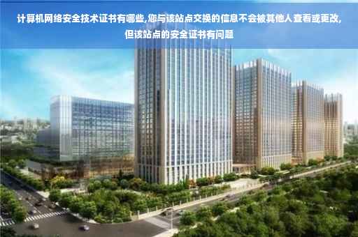 计算机网络安全技术证书有哪些,您与该站点交换的信息不会被其他人查看或更改,但该站点的安全证书有问题