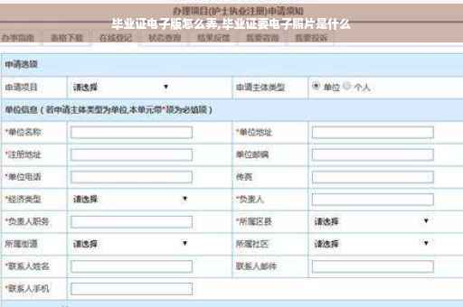 毕业证电子版怎么弄,毕业证要电子照片是什么
