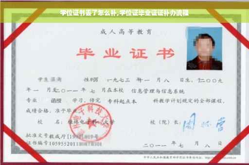学位证书丢了怎么补,学位证毕业证证补办流程