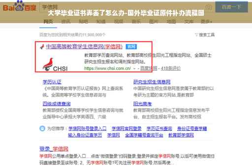 大学毕业证书弄丢了怎么办-国外毕业证原件补办流程图 大学毕业证书弄丢了怎么办-国外毕业证原件补办流程图