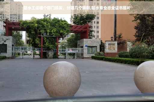 防水工证哪个部门颁发，分哪几个级别,防水专业毕业证书图片