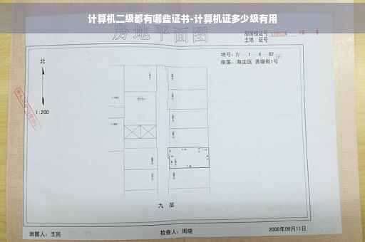 计算机二级都有哪些证书-计算机证多少级有用