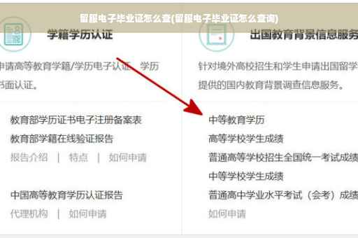留服电子毕业证怎么查(留服电子毕业证怎么查询)