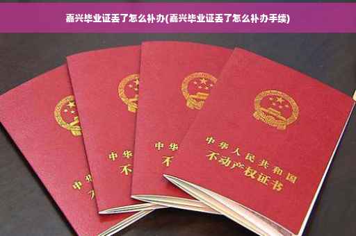 嘉兴毕业证丢了怎么补办(嘉兴毕业证丢了怎么补办手续)