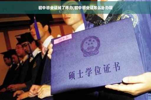 初中毕业证掉了咋办,初中毕业证怎么补办啊