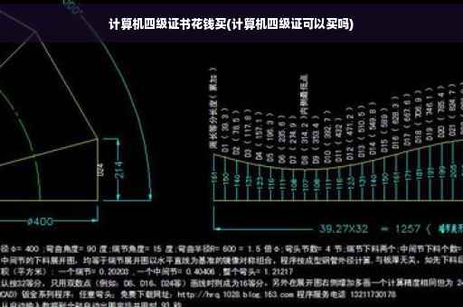 计算机四级证书花钱买(计算机四级证可以买吗)