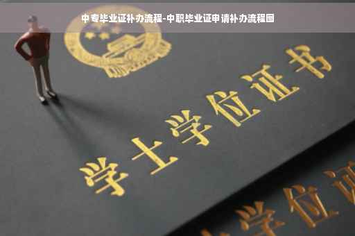 中专毕业证补办流程-中职毕业证申请补办流程图