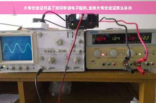 大专毕业证书丢了如何申请电子版的,业余大专毕业证怎么补办