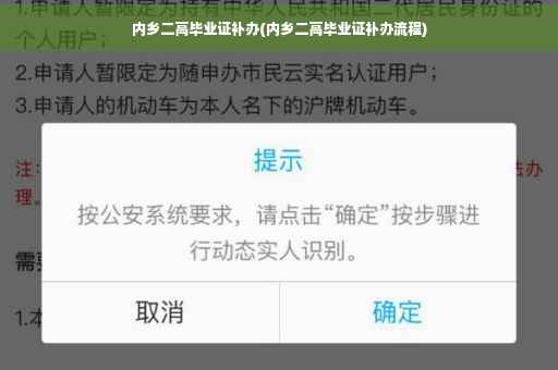 内乡二高毕业证补办(内乡二高毕业证补办流程)