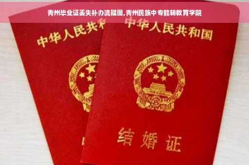 青州毕业证丢失补办流程图,青州民族中专能转教育学院