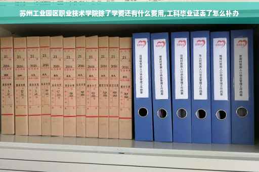 苏州工业园区职业技术学院除了学费还有什么费用,工科毕业证丢了怎么补办