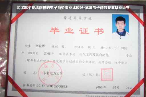 武汉哪个专科院校的电子商务专业比较好-武汉电子商务专业毕业证书