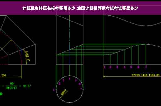 计算机资格证书报考费用多少,全国计算机等级考试考试费是多少