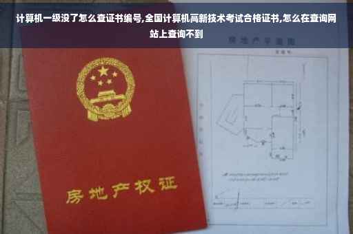 计算机一级没了怎么查证书编号,全国计算机高新技术考试合格证书,怎么在查询网站上查询不到