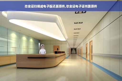 毕业证扫描成电子版还算原件,毕业证电子证书跟原件
