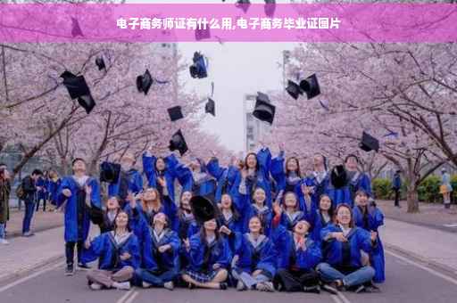 电子商务师证有什么用,电子商务毕业证图片