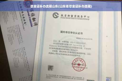 毕业证补办流程山东(山东省毕业证补办流程)
