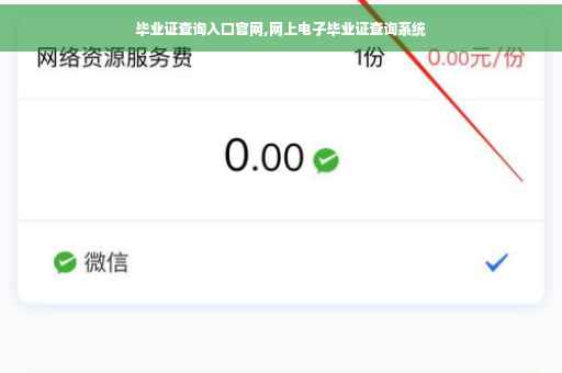 毕业证查询入口官网,网上电子毕业证查询系统