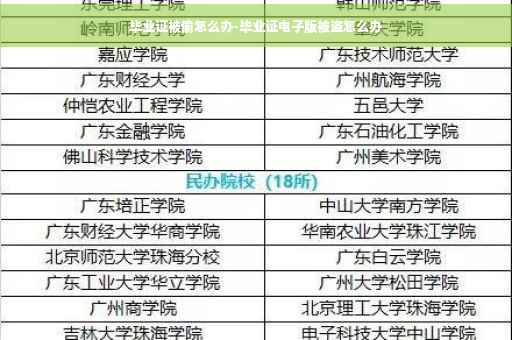 毕业证被偷怎么办-毕业证电子版被盗怎么办