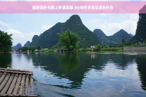 报到证补办网上申请流程-80年代毕业证丢失补办