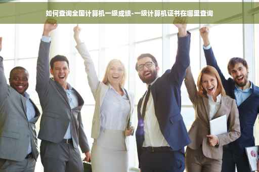 如何查询全国计算机一级成绩-一级计算机证书在哪里查询