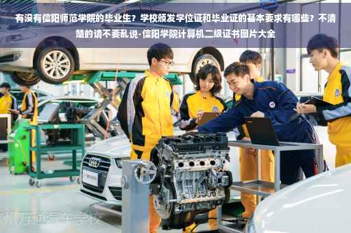 有没有信阳师范学院的毕业生？学校颁发学位证和毕业证的基本要求有哪些？不清楚的请不要乱说-信阳学院计算机二级证书图片大全