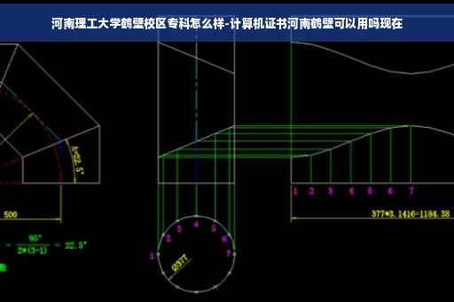 河南理工大学鹤壁校区专科怎么样-计算机证书河南鹤壁可以用吗现在