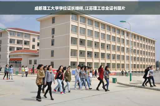 成都理工大学学位证长啥样,江苏理工毕业证书图片