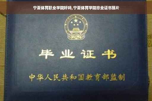 宁夏体育职业学院好吗,宁夏体育学院毕业证书图片