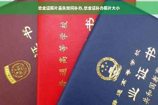 毕业证照片丢失如何补办,毕业证补办照片大小