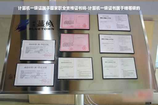 计算机一级证属于国家职业资格证书吗-计算机一级证书属于啥等级的