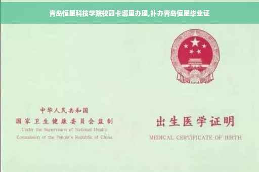 青岛恒星科技学院校园卡哪里办理,补办青岛恒星毕业证